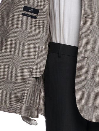 Dunhill Hound Tooth Pattern Print Jacket