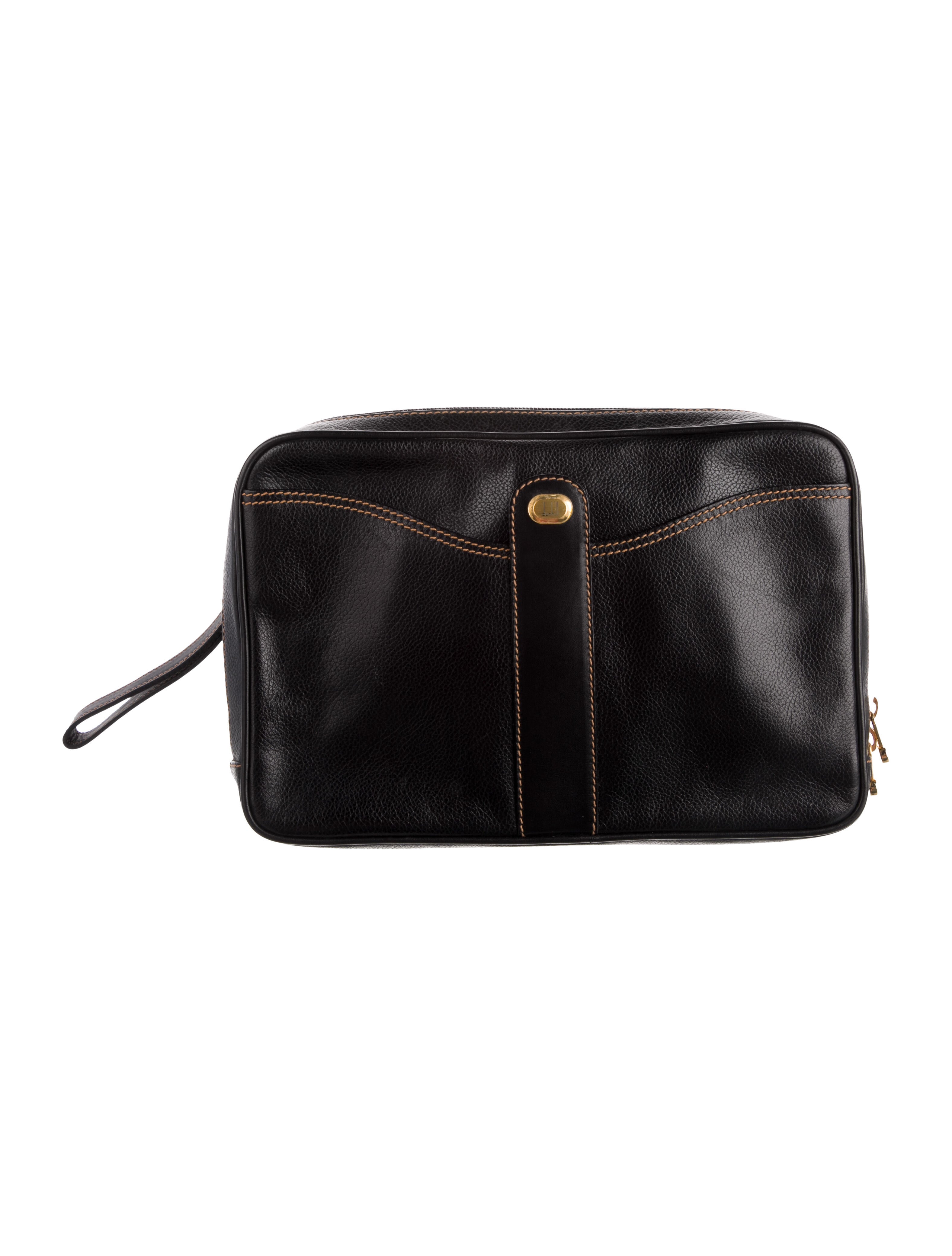 Dunhill Leather Cosmetic Bag