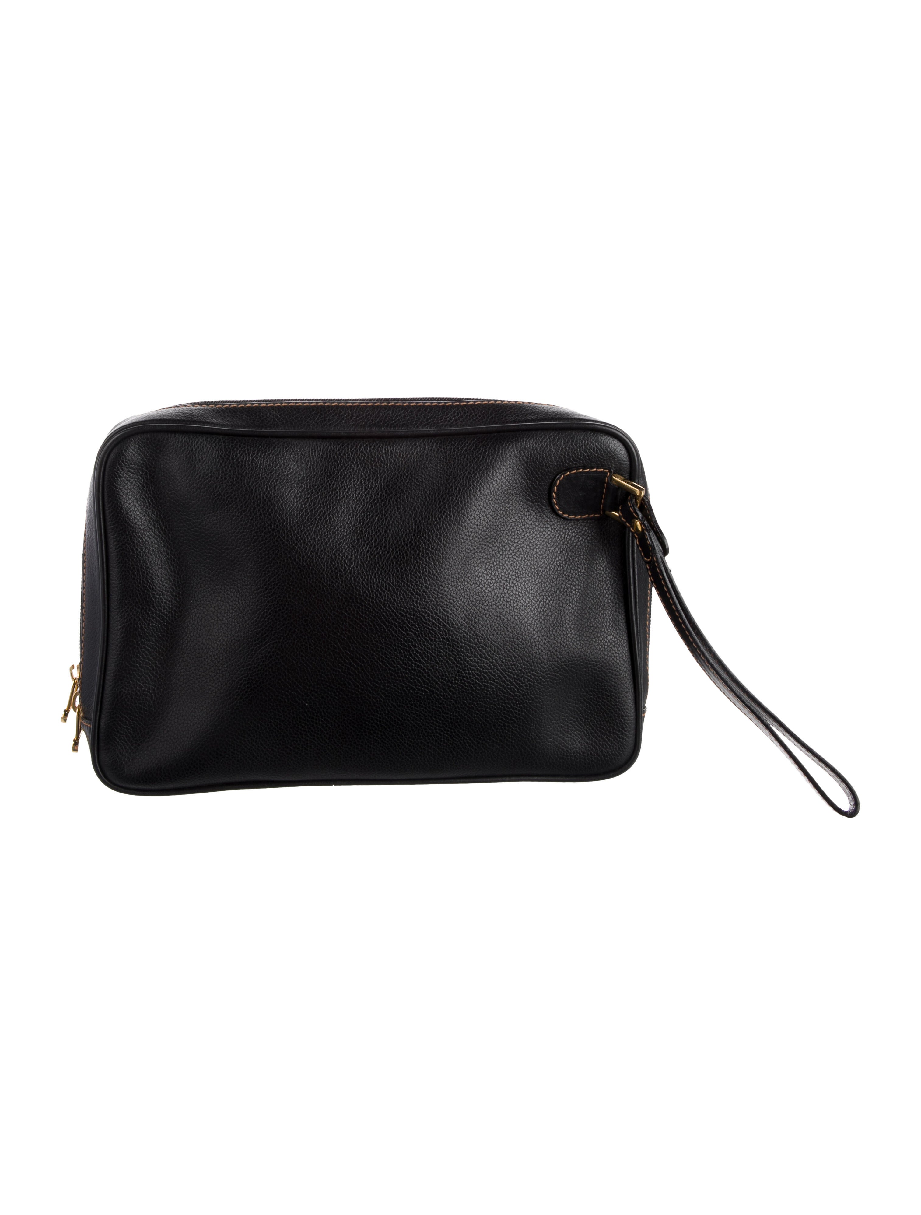 Dunhill Leather Cosmetic Bag