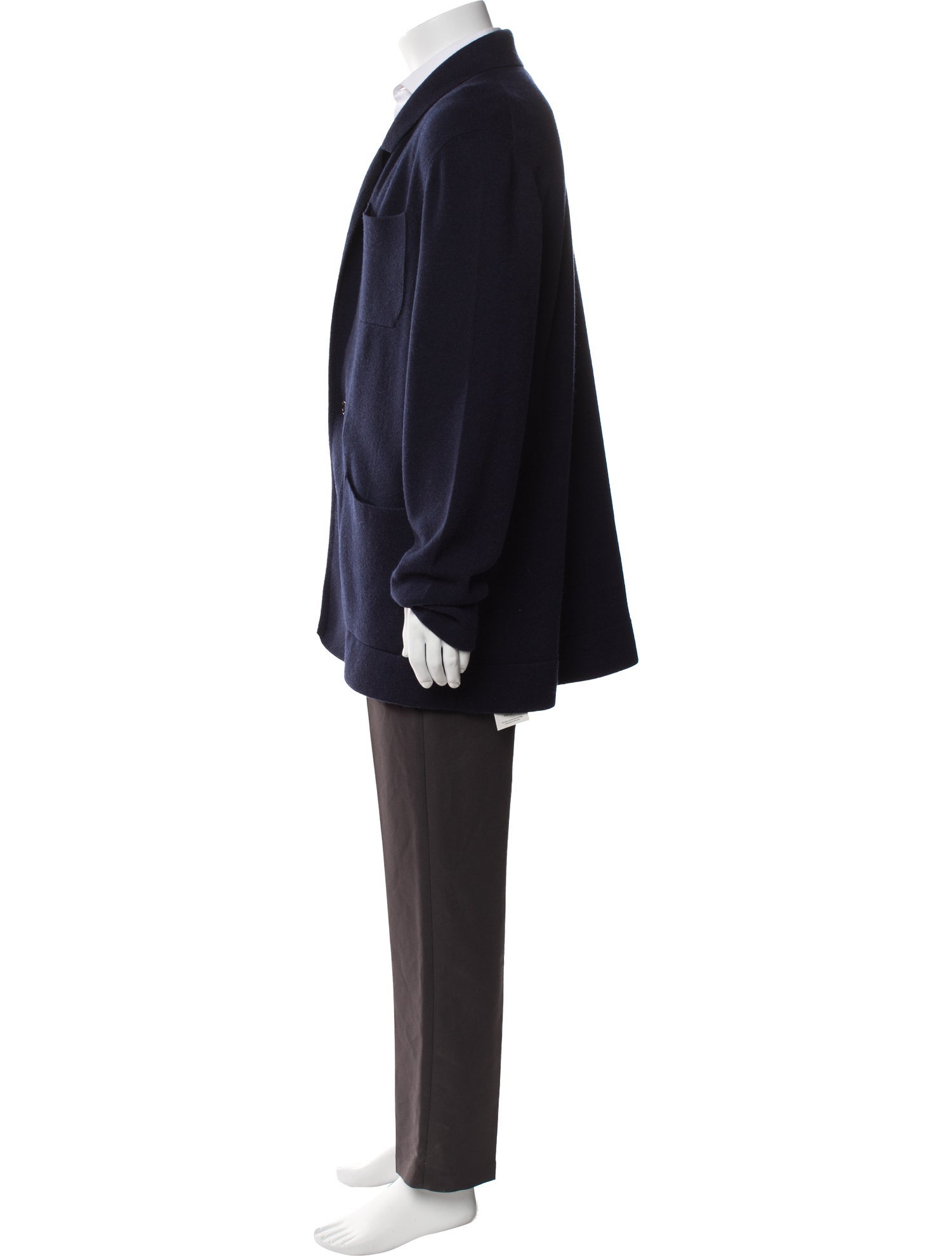 Dunhill Wool Open Front Cardigan