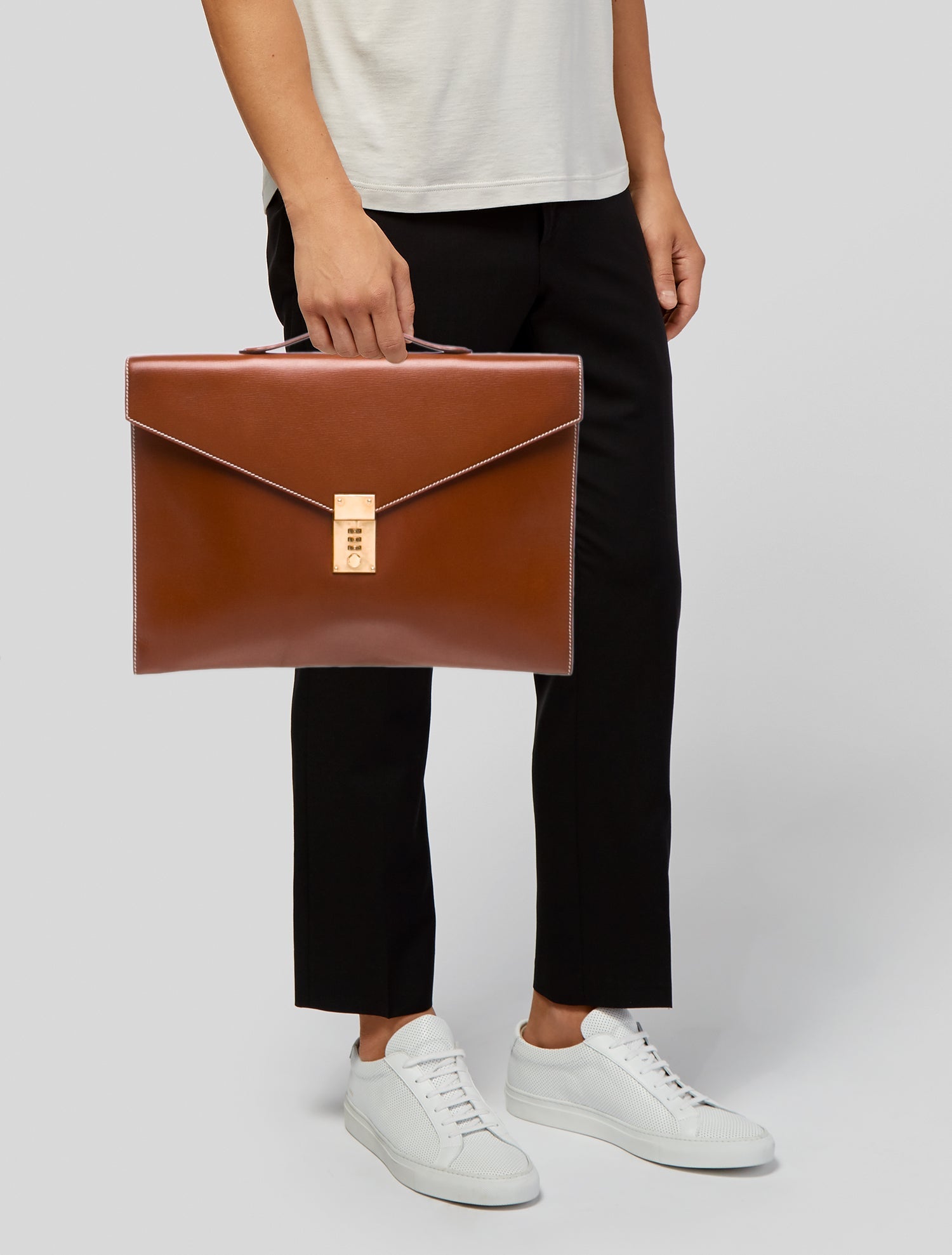 Dunhill Leather Briefcase Vintage