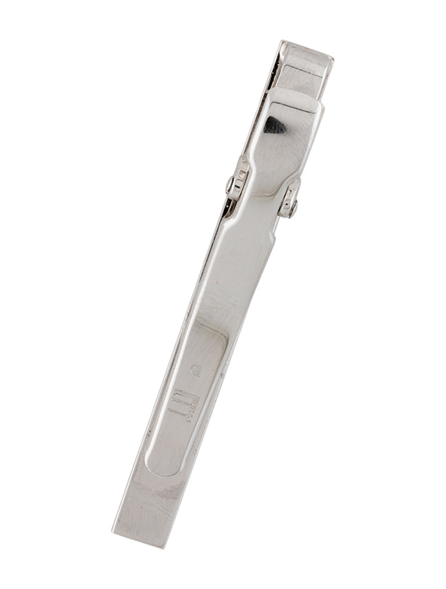 Dunhill Two-Tone Logo Tie Clip