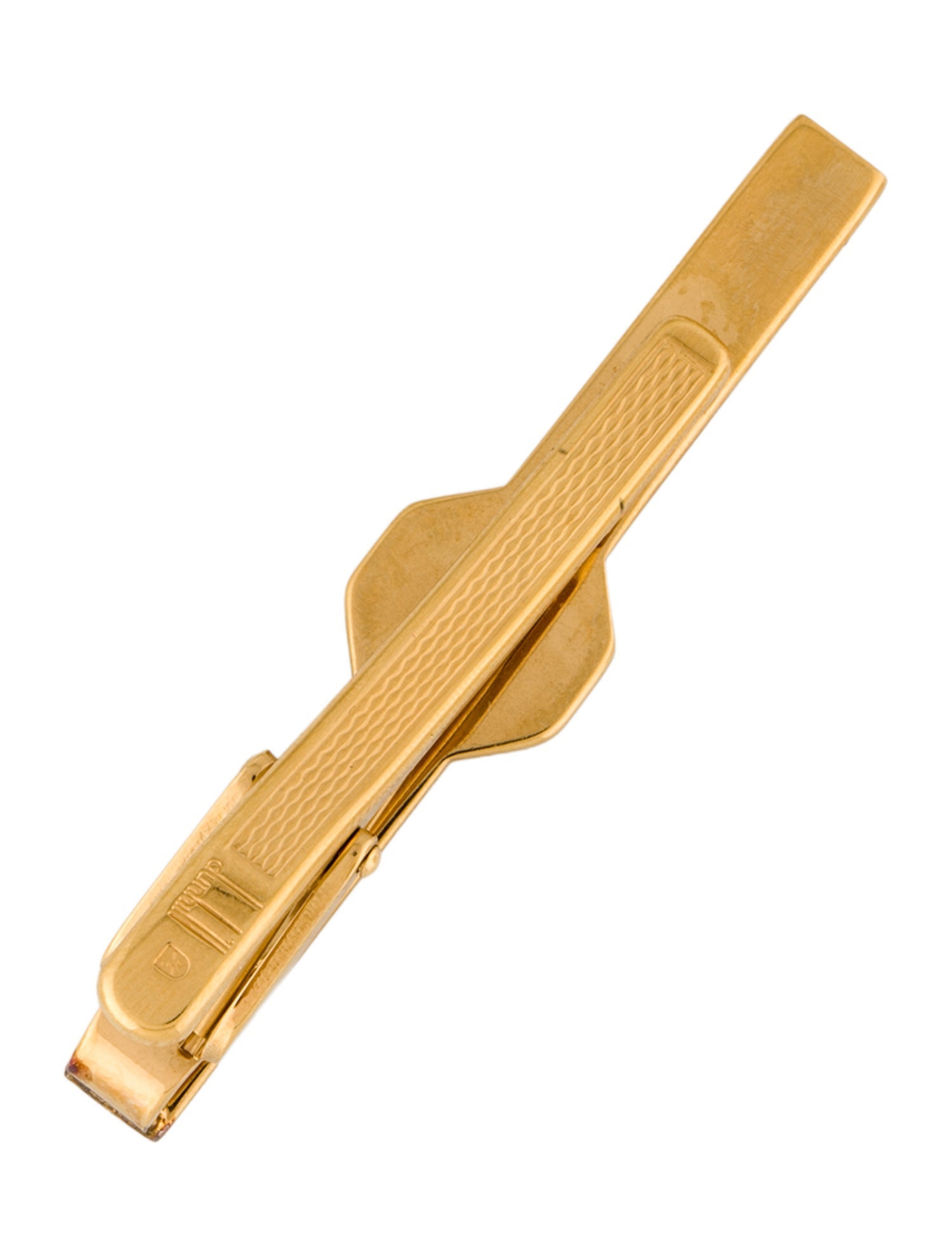 Dunhill Two-Tone Tie Clip