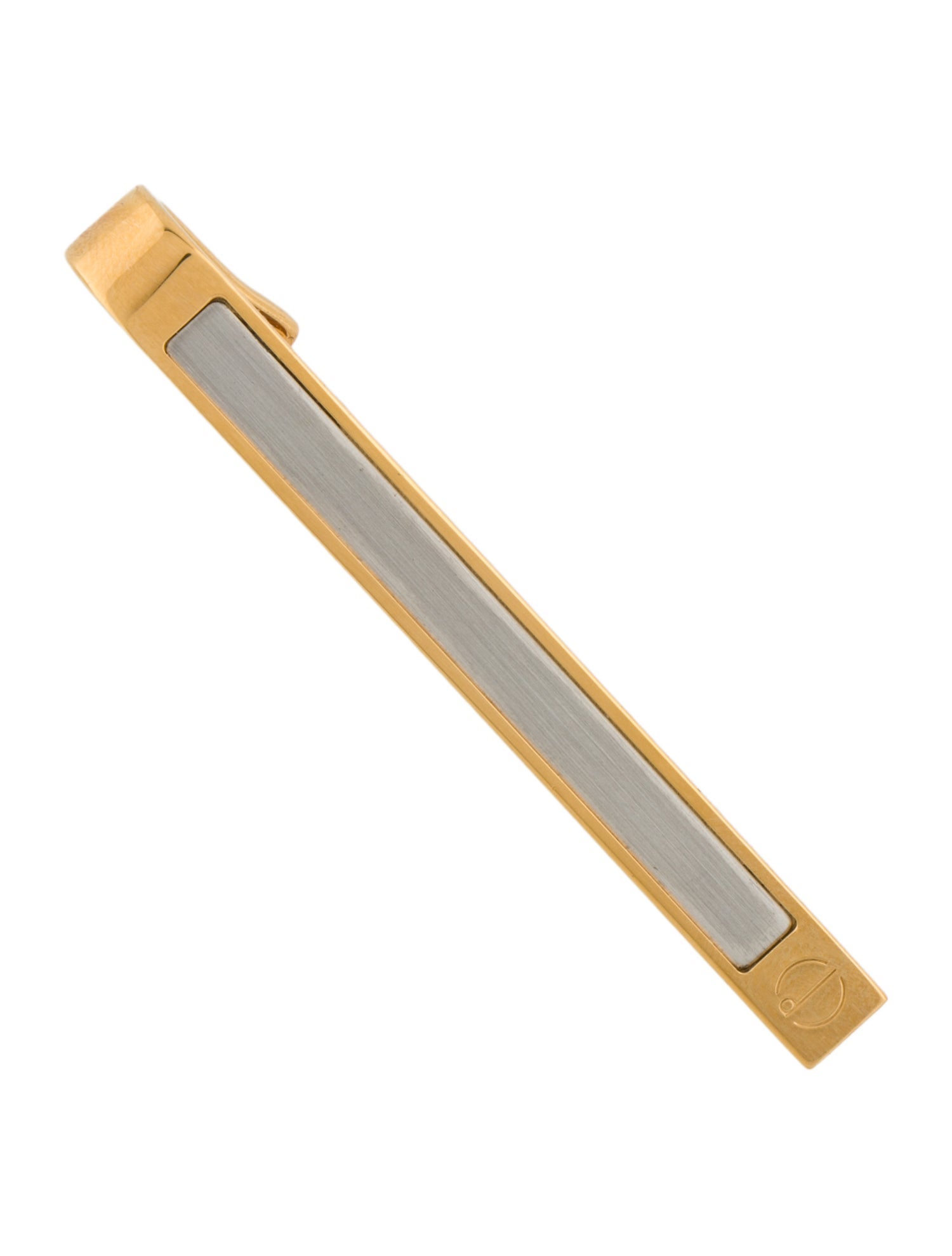 Dunhill Two-Tone Tie Clip