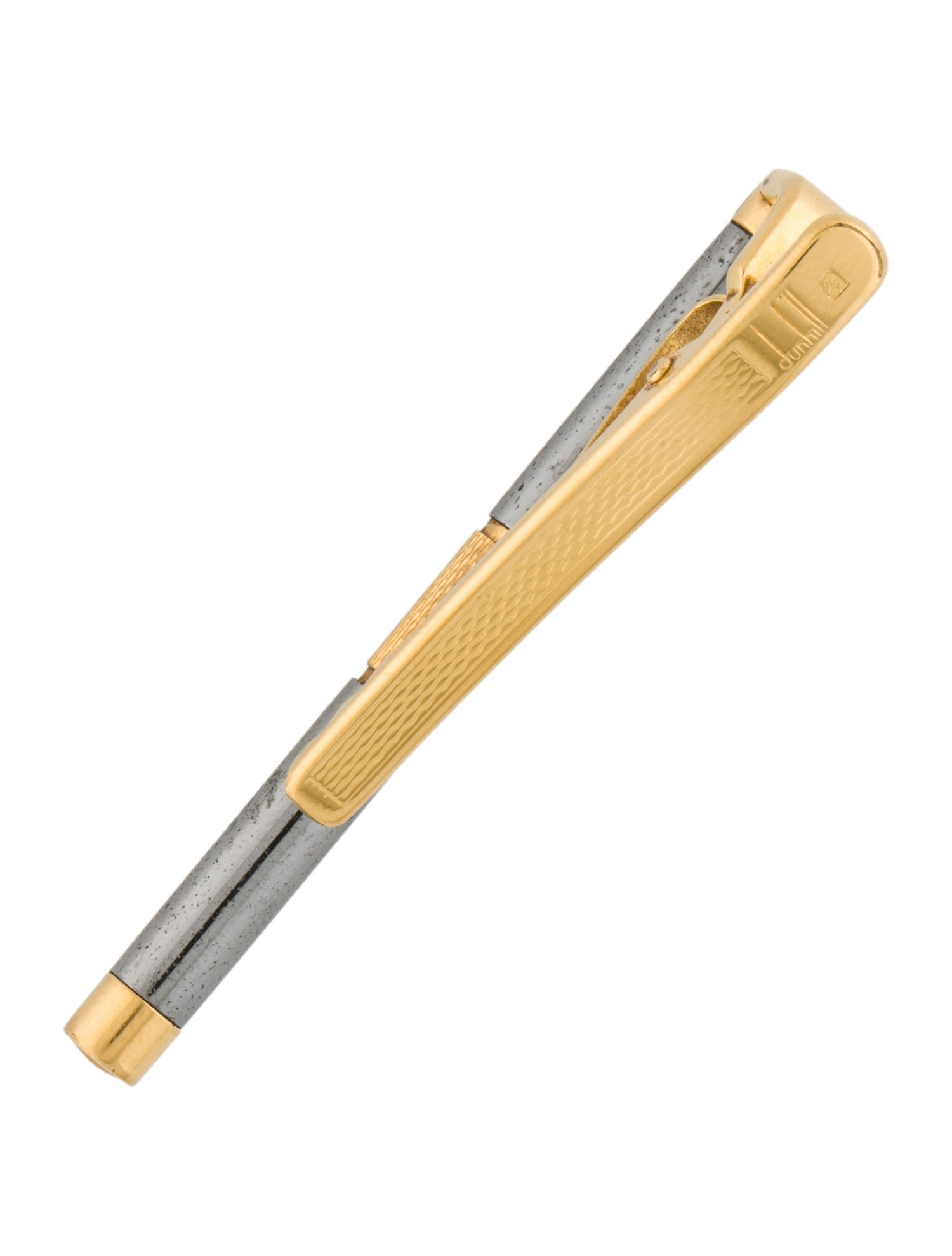 Dunhill Two-Tone Tie Clip