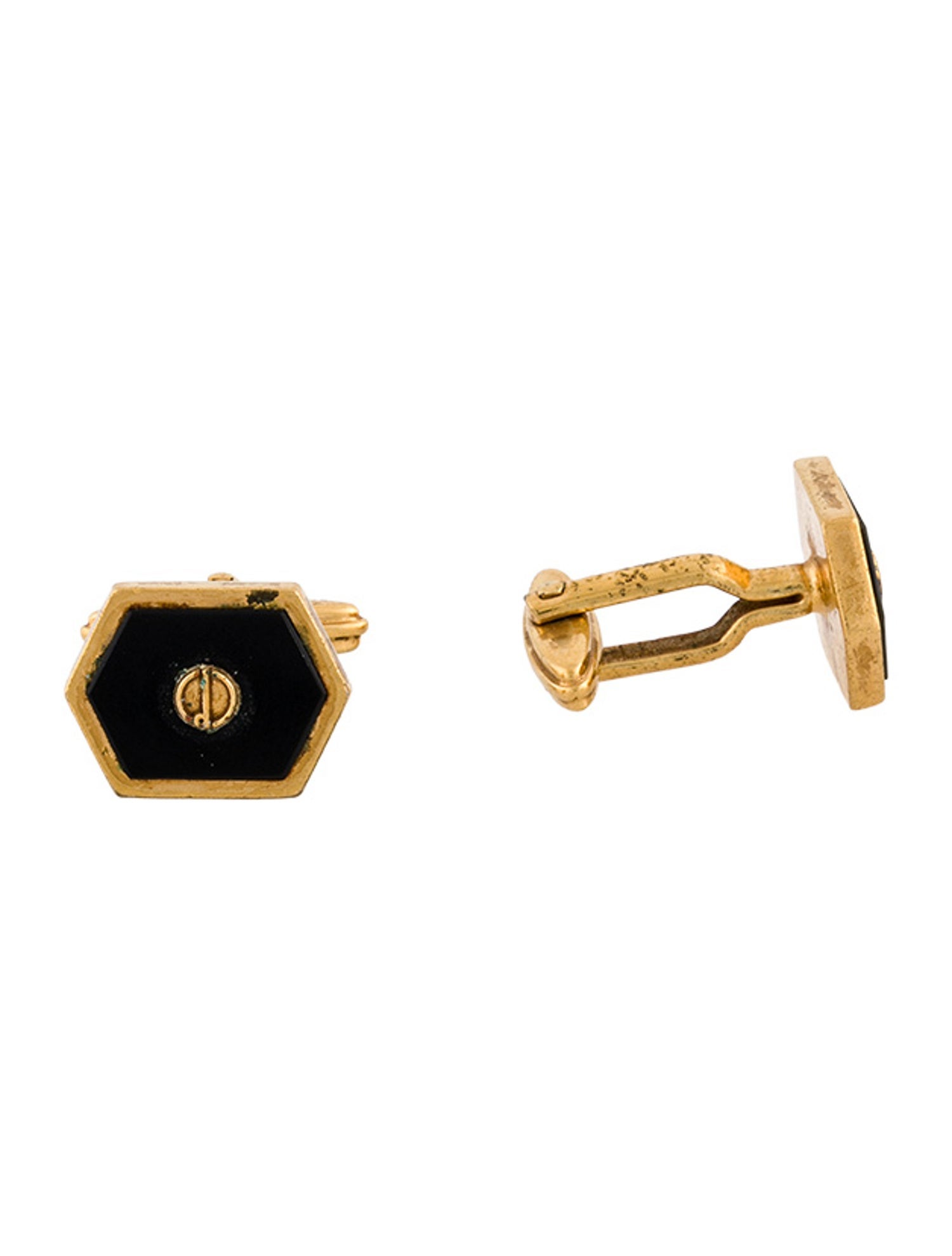 Dunhill Logo Resin Cufflinks