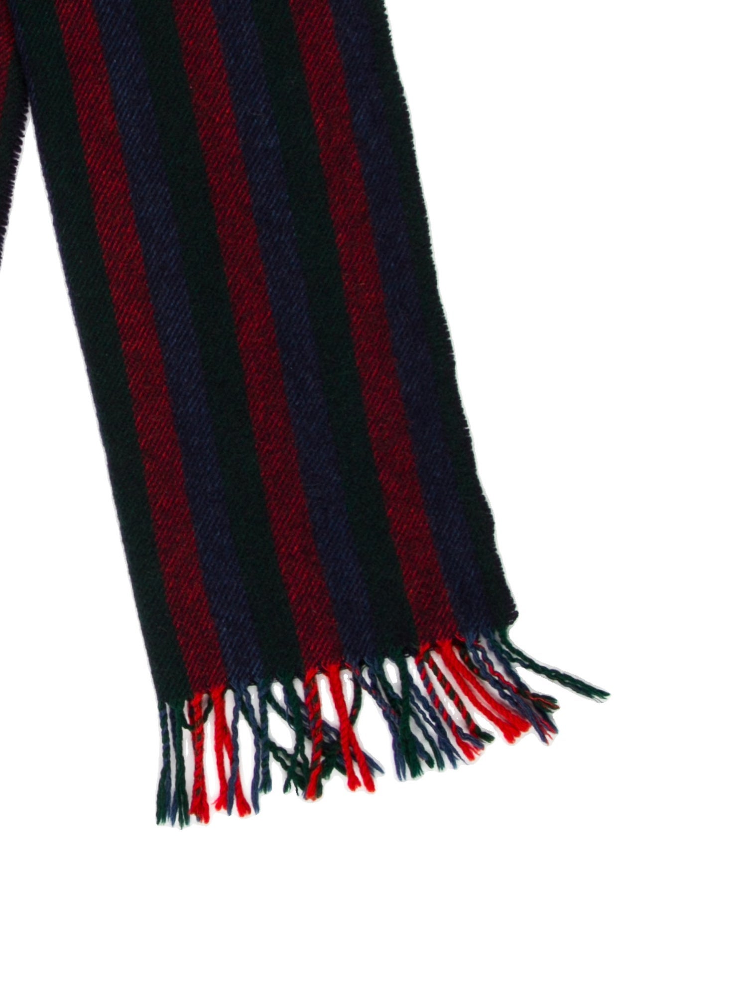 Dunhill Wool Striped Scarf