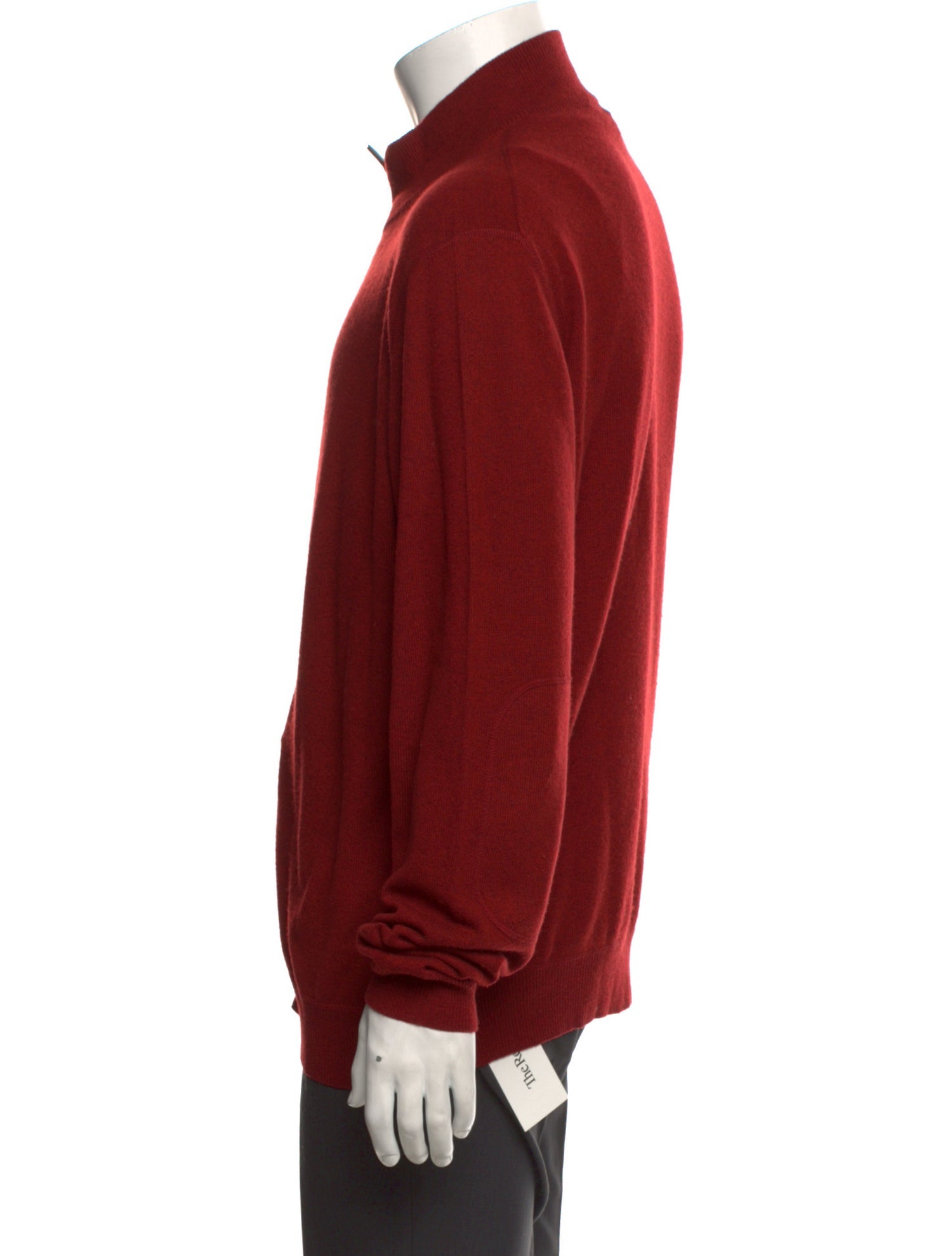 Dunhill Cashmere Mock Neck Cardigan