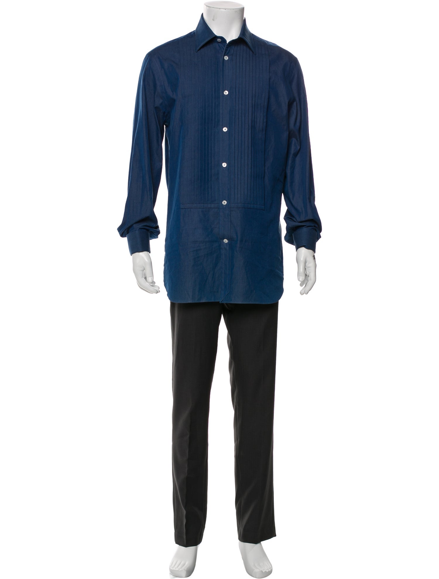 Dunhill Long Sleeve Tuxedo Shirt w/ Tags