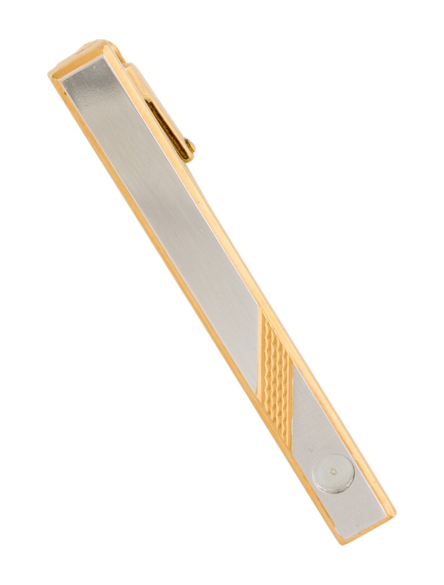 Dunhill Two-Tone Tie Clip