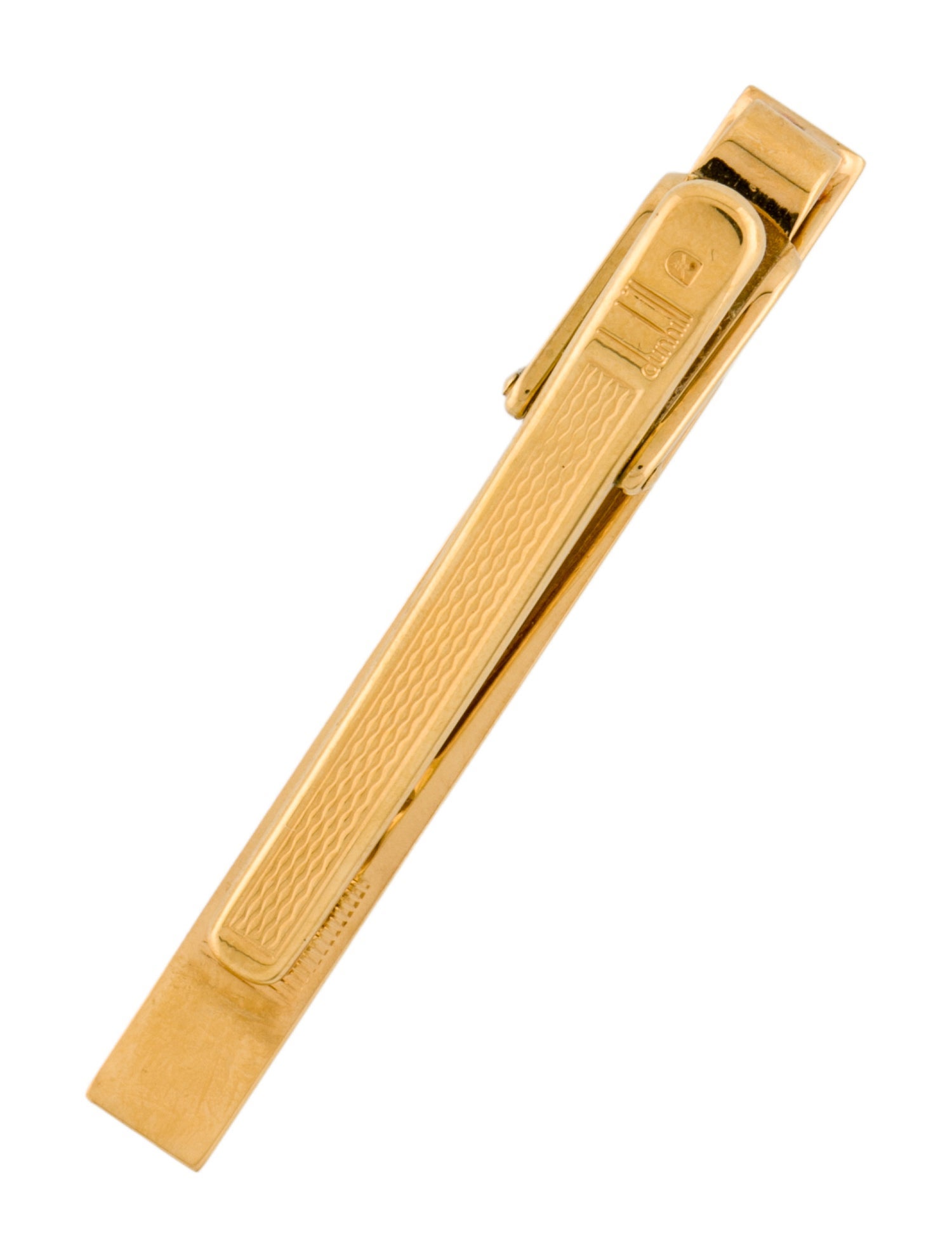 Dunhill Two-Tone Tie Clip