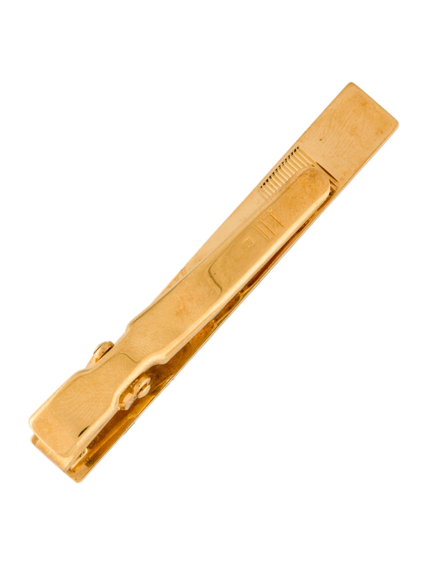 Dunhill Two-Tone Textured Tie Bar