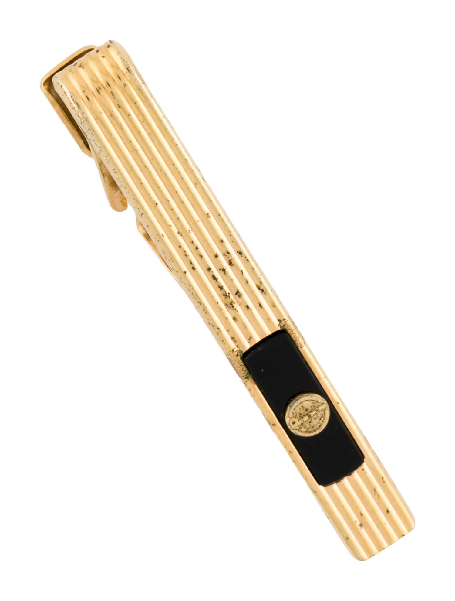 Dunhill Black Stone Tie Bar