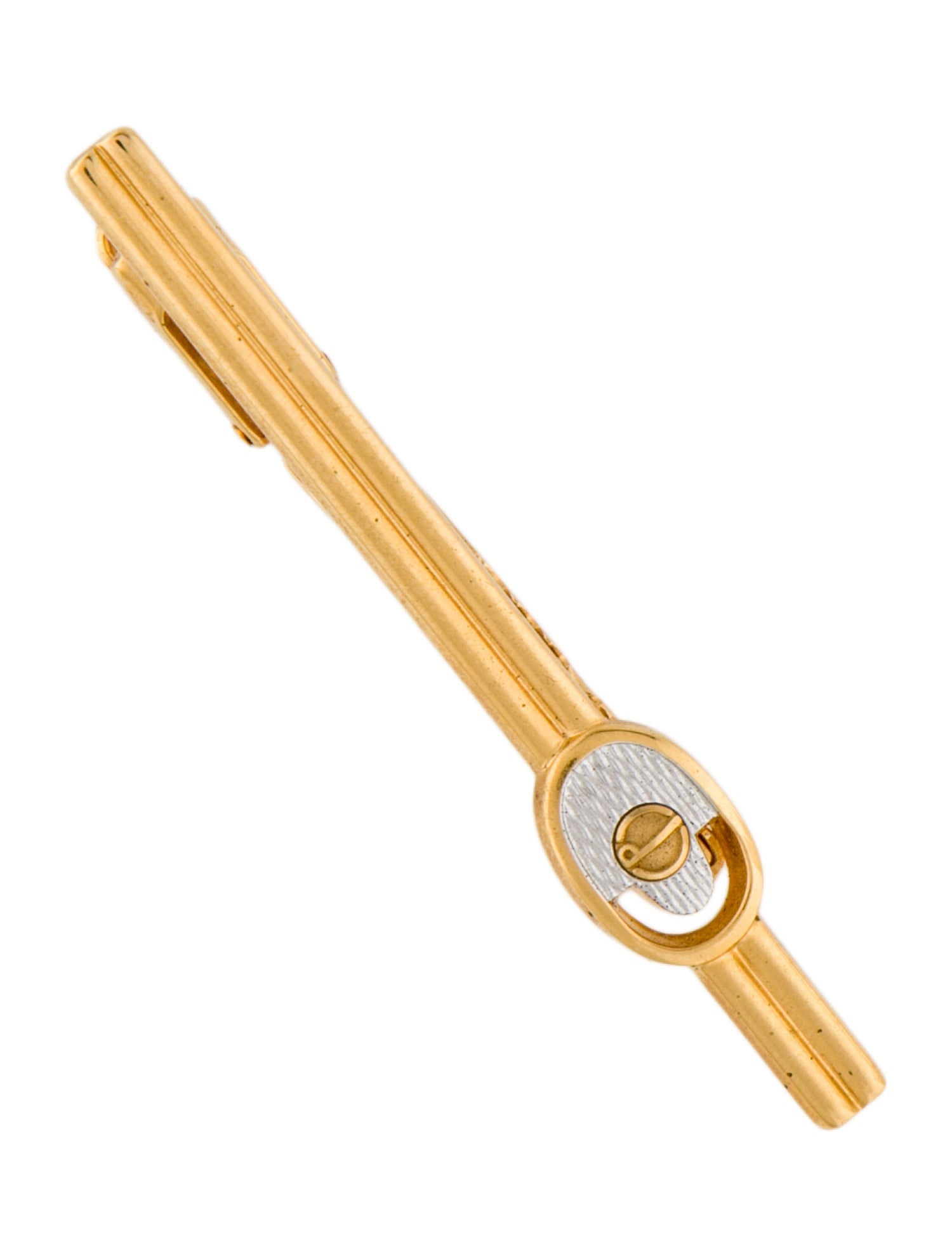 Dunhill Two-Tone Tie Clip