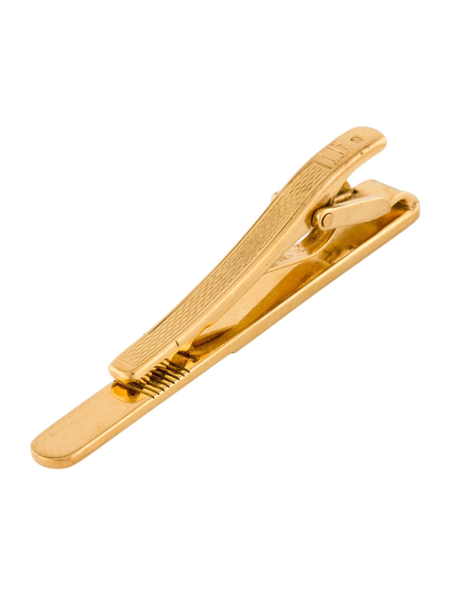 Dunhill Stone Logo Tie Bar