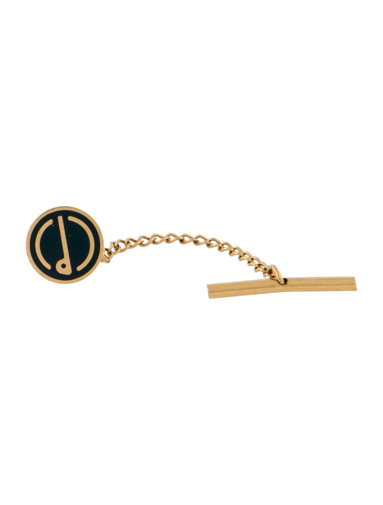 Dunhill Enamel Logo Tie Tack