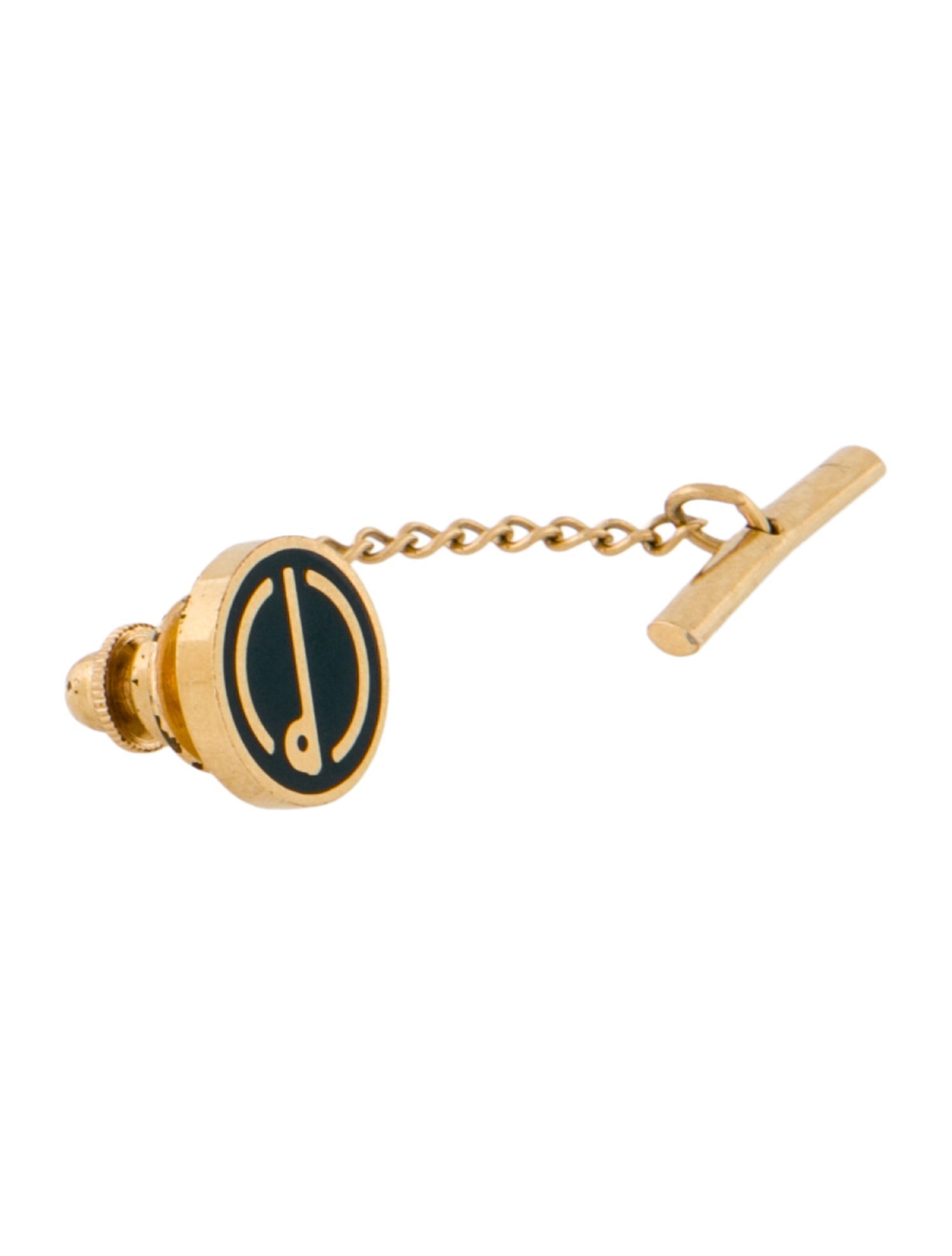Dunhill Enamel Logo Tie Tack