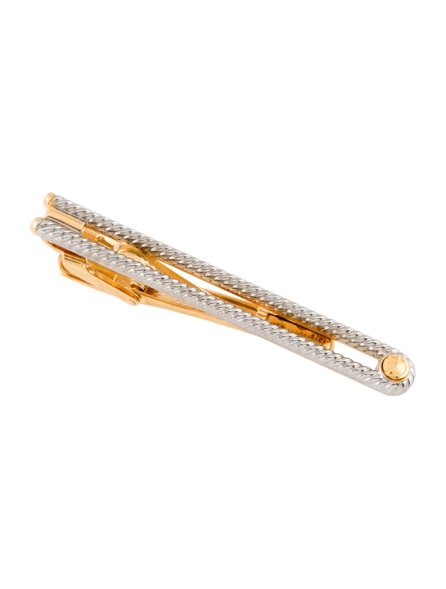 Dunhill Two Tone Tie Bar