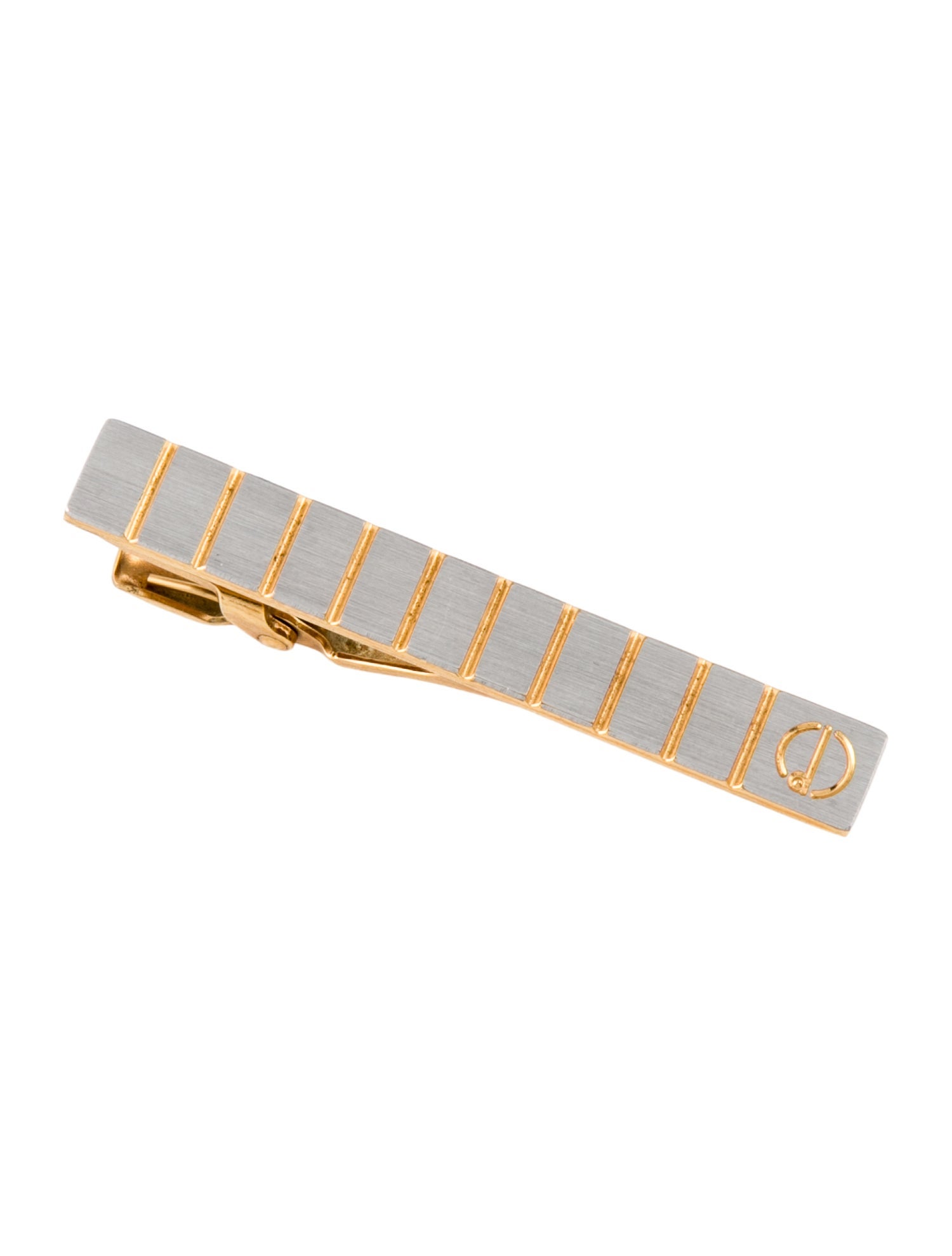 Dunhill Two-Tone Tie Clip