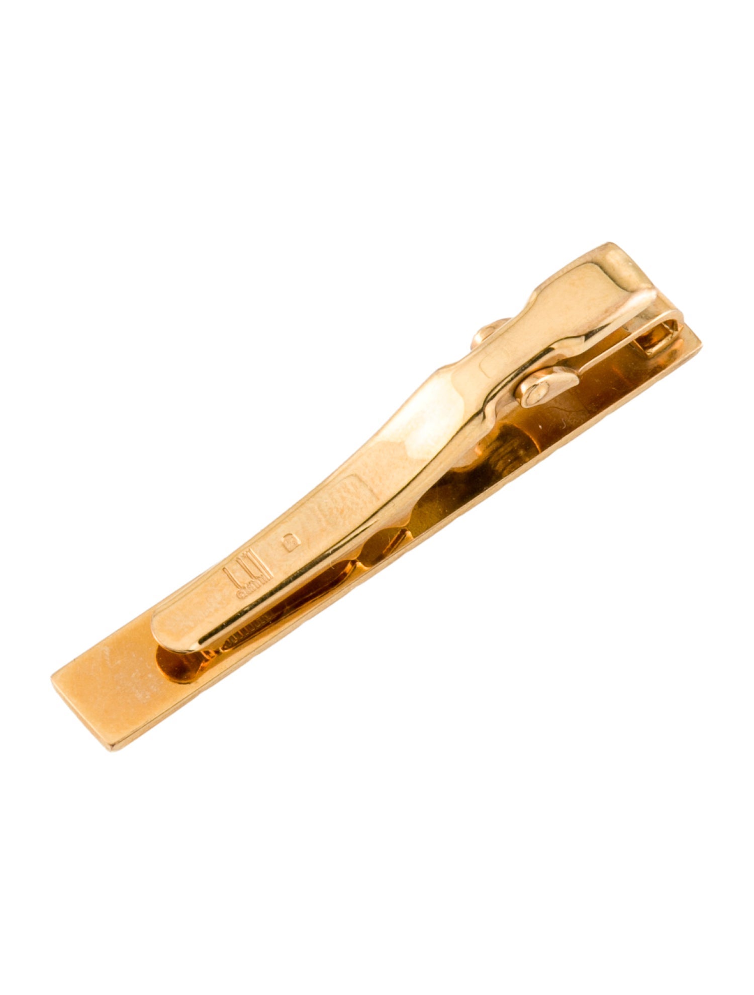 Dunhill Two-Tone Tie Clip