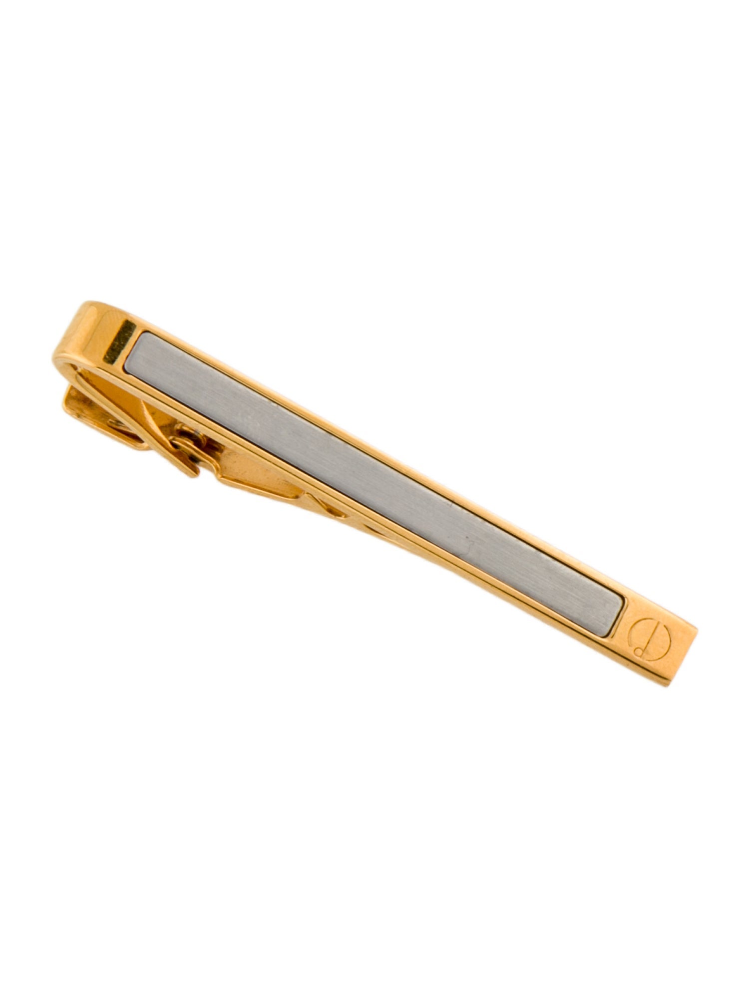 Dunhill Two-Tone Tie Clip
