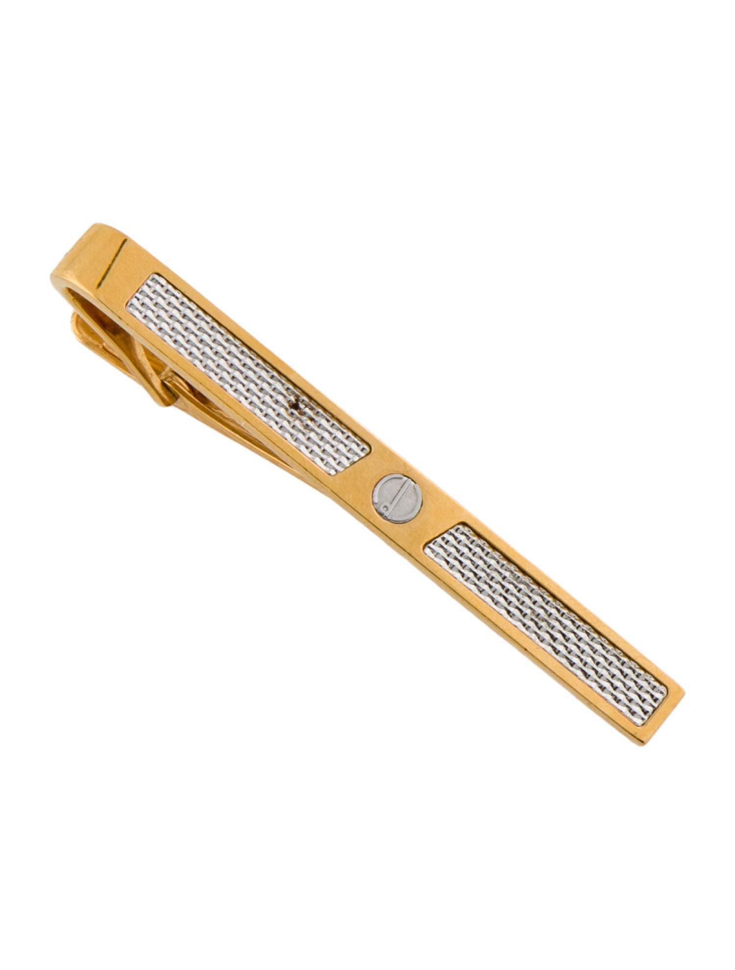 Dunhill Two-Tone Logo Tie Pin