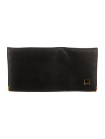 Pre-owned Dunhill Leather Wallet In Black