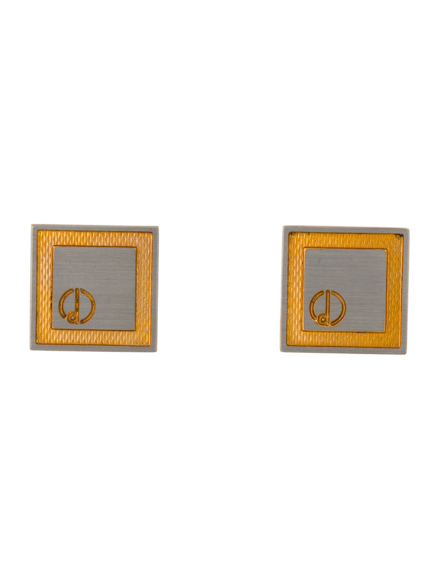 Dunhill Two-Tone Cufflinks