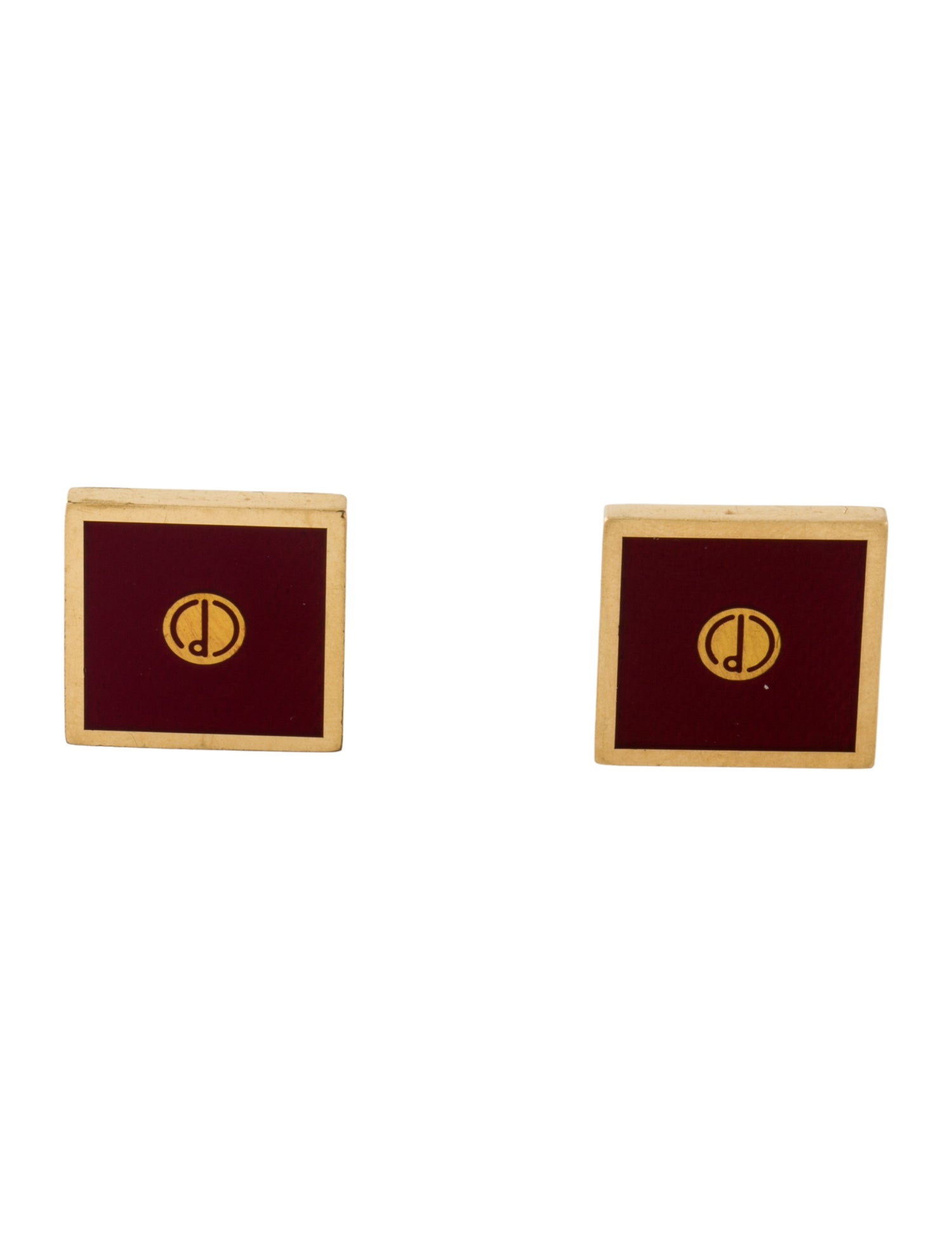 Dunhill Resin Logo Cuff Links