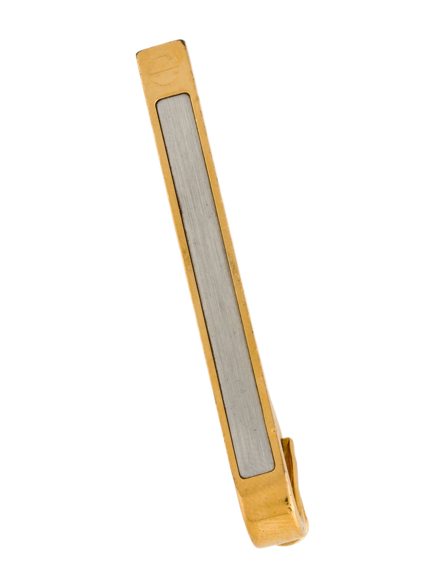 Dunhill Two-Tone Tie Clip