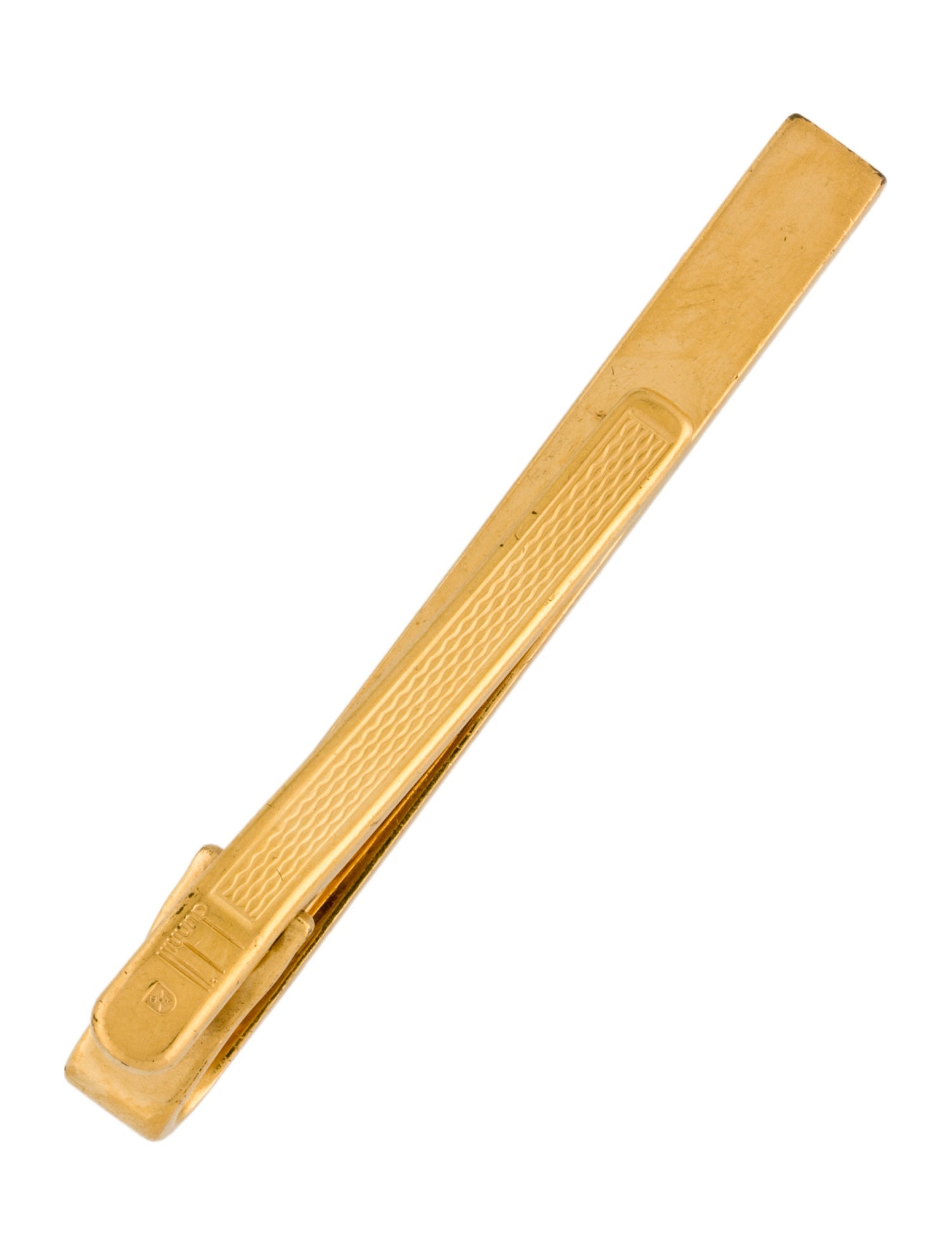 Dunhill Two-Tone Tie Clip