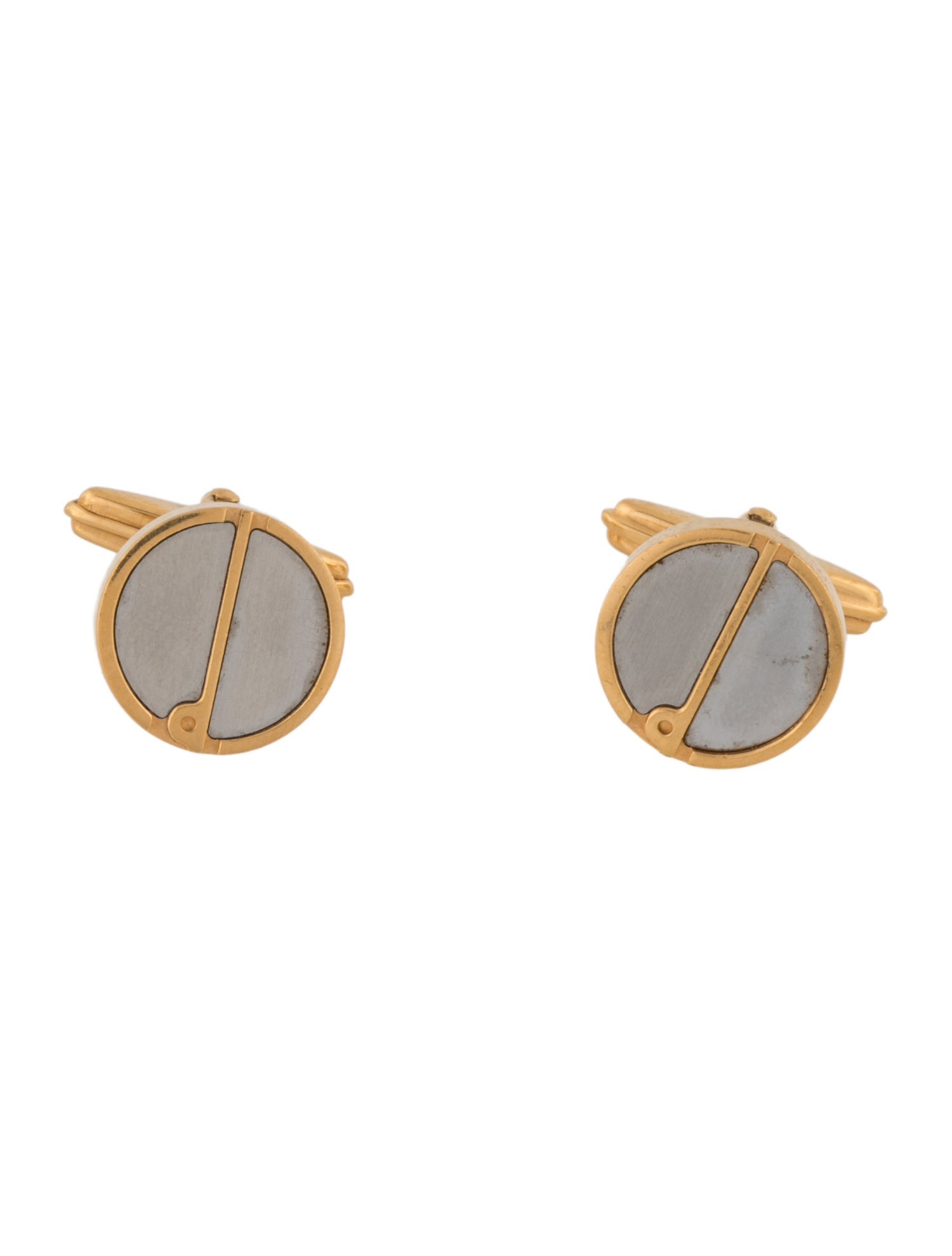 Dunhill Two-Tone Cuff Links