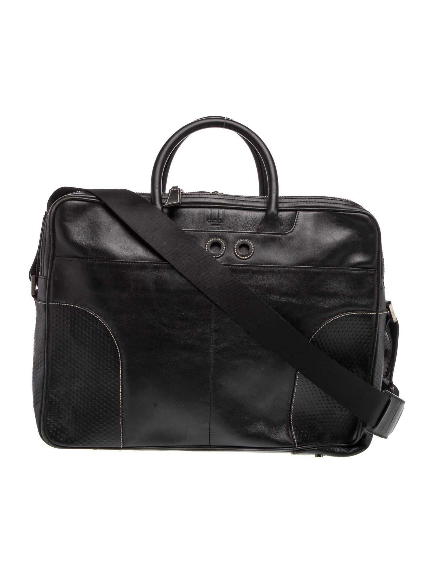 Dunhill Leather Messenger Bag