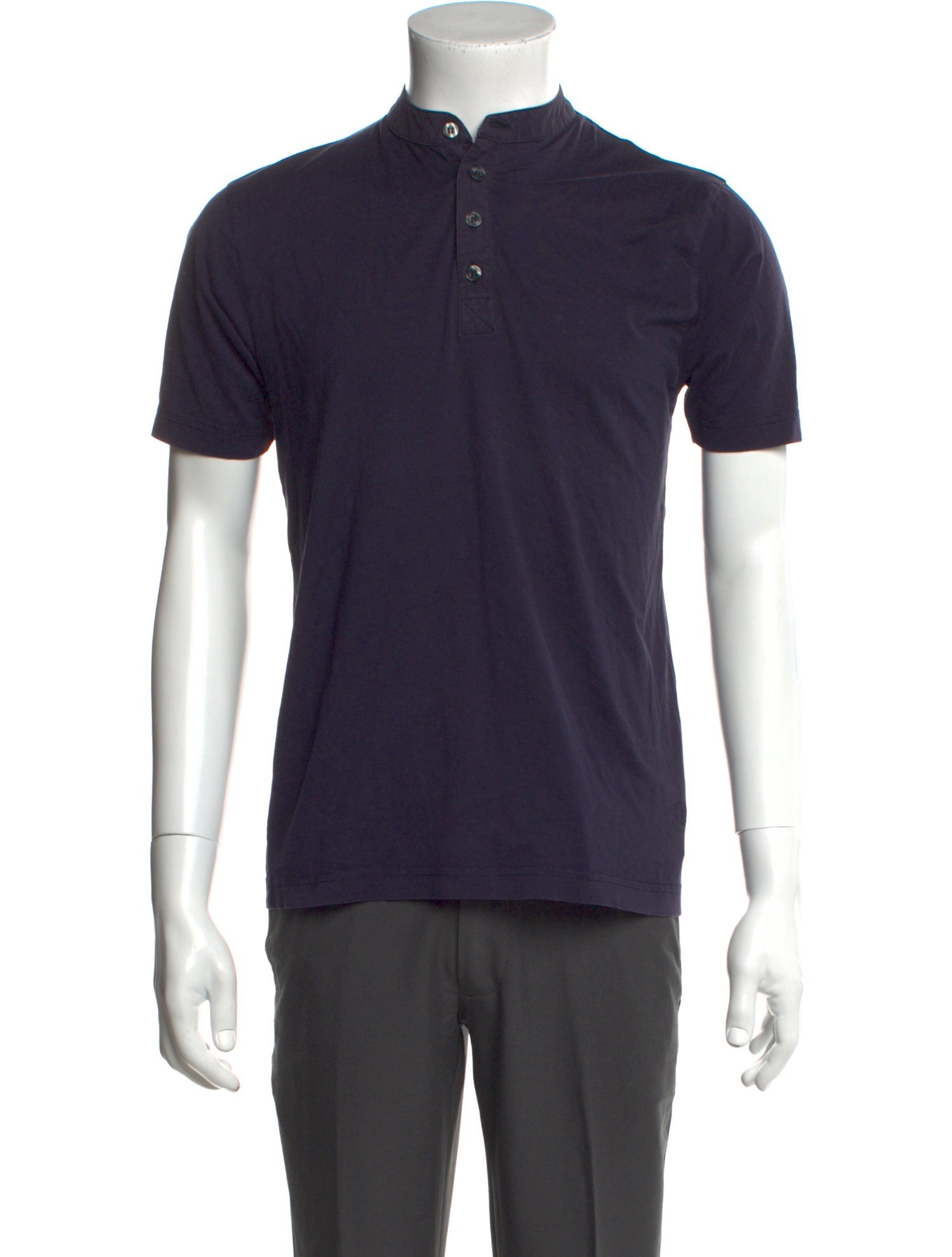 Dunhill Collar Short Sleeve Polo Shirt