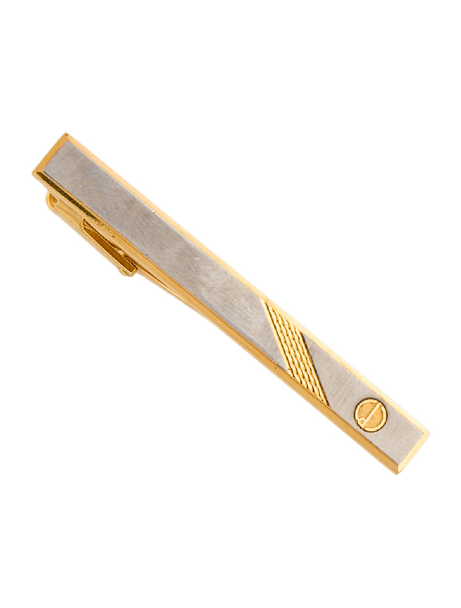 Dunhill Two Tone Tie Clip