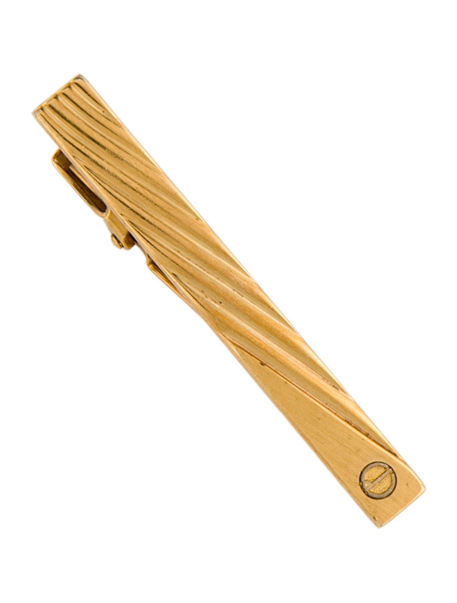 Dunhill Fluted Tie Clip