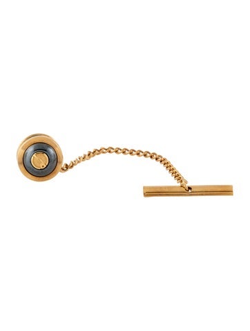 Pre-owned Dunhill Two-tone Tie Pin In Multicolor