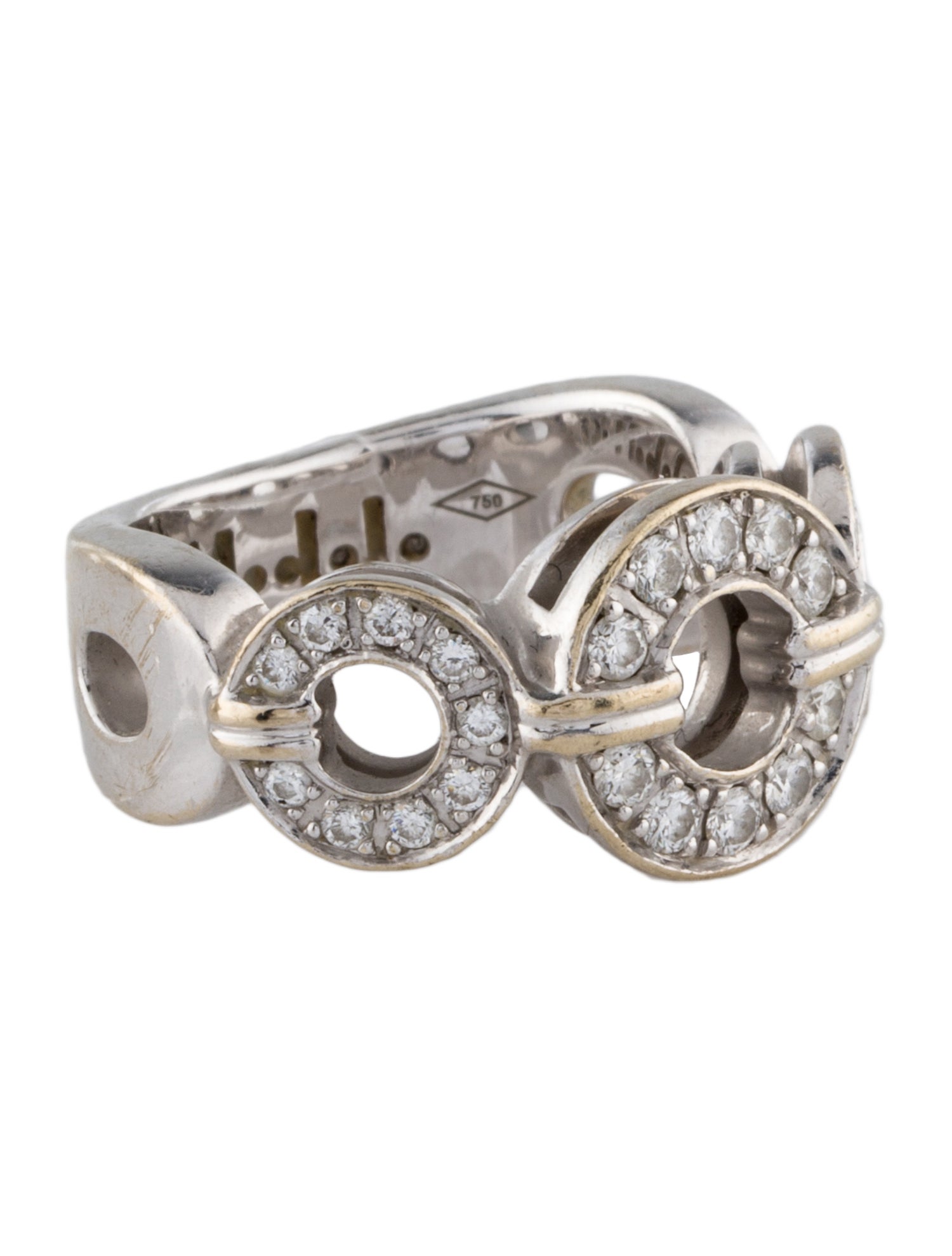 Di Modolo 18K Diamond Tempia Donut Band