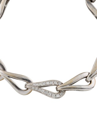 Di Modolo 18K Diamond Fiamma Link Bracelet