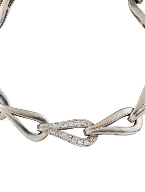 Di Modolo 18K Diamond Fiamma Link Bracelet