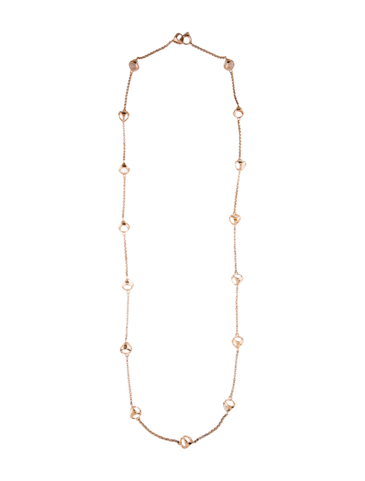 Di Modolo Quartz Icona Long Station Necklace