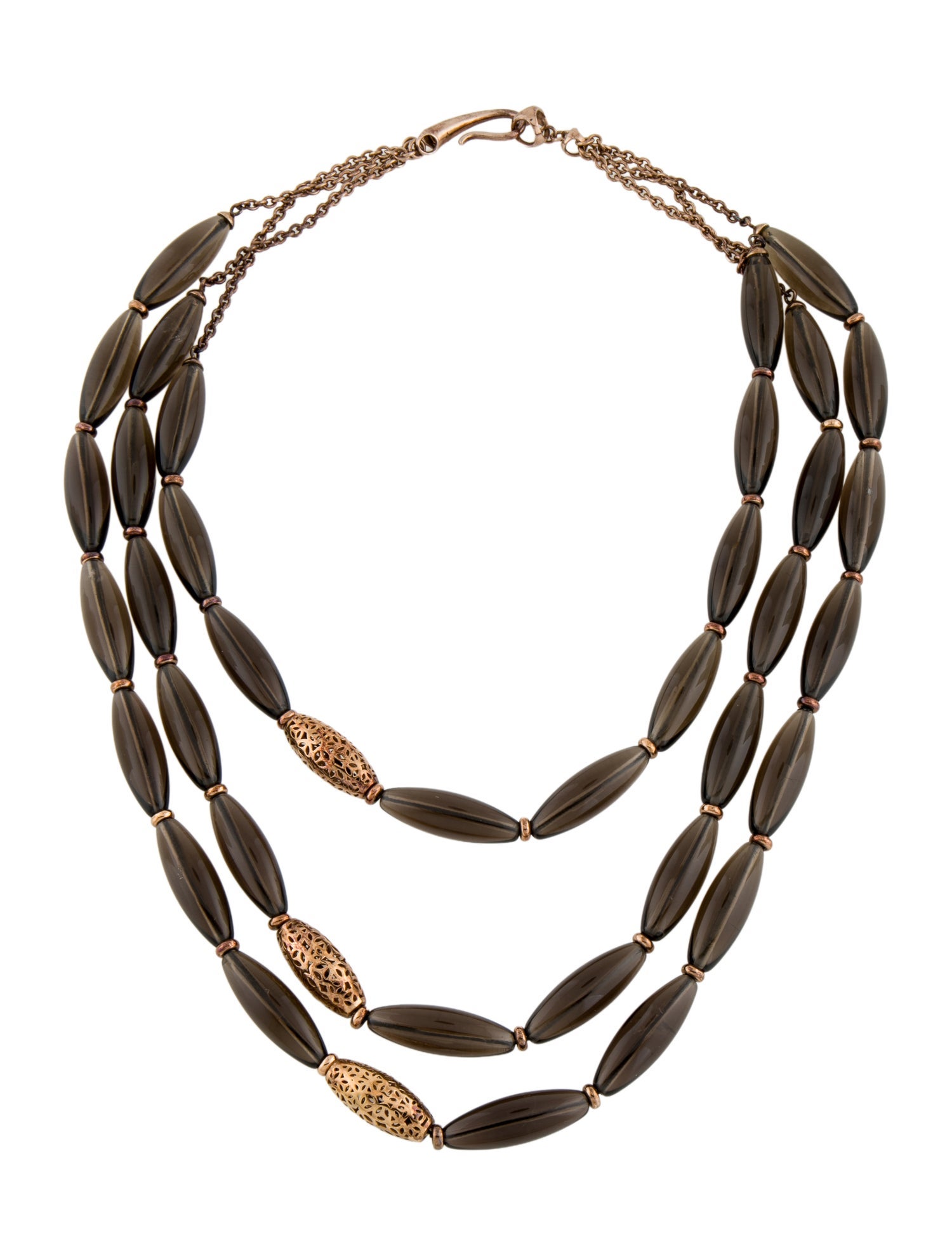 Di Modolo Smoky Quartz Sahara Necklace