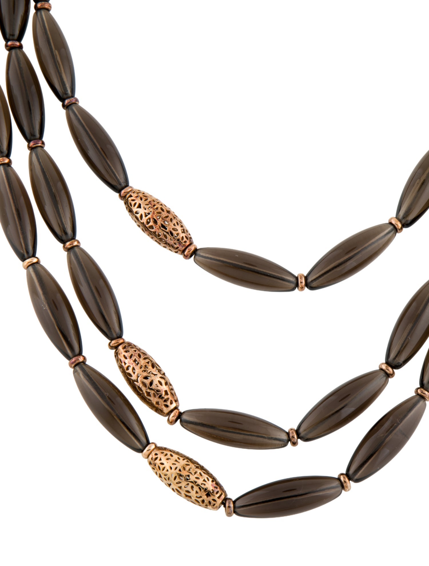 Di Modolo Smoky Quartz Sahara Necklace