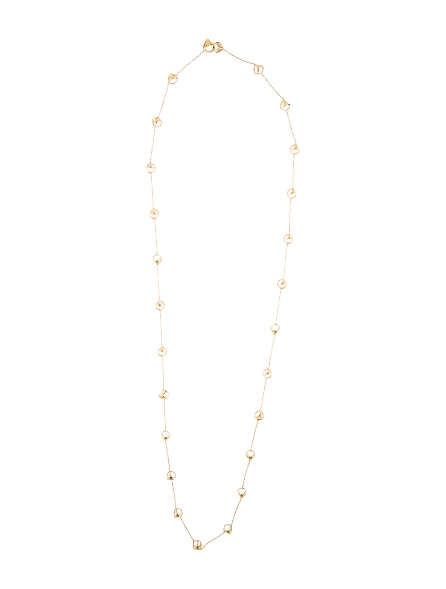 Di Modolo 18K Triadra Station Necklace