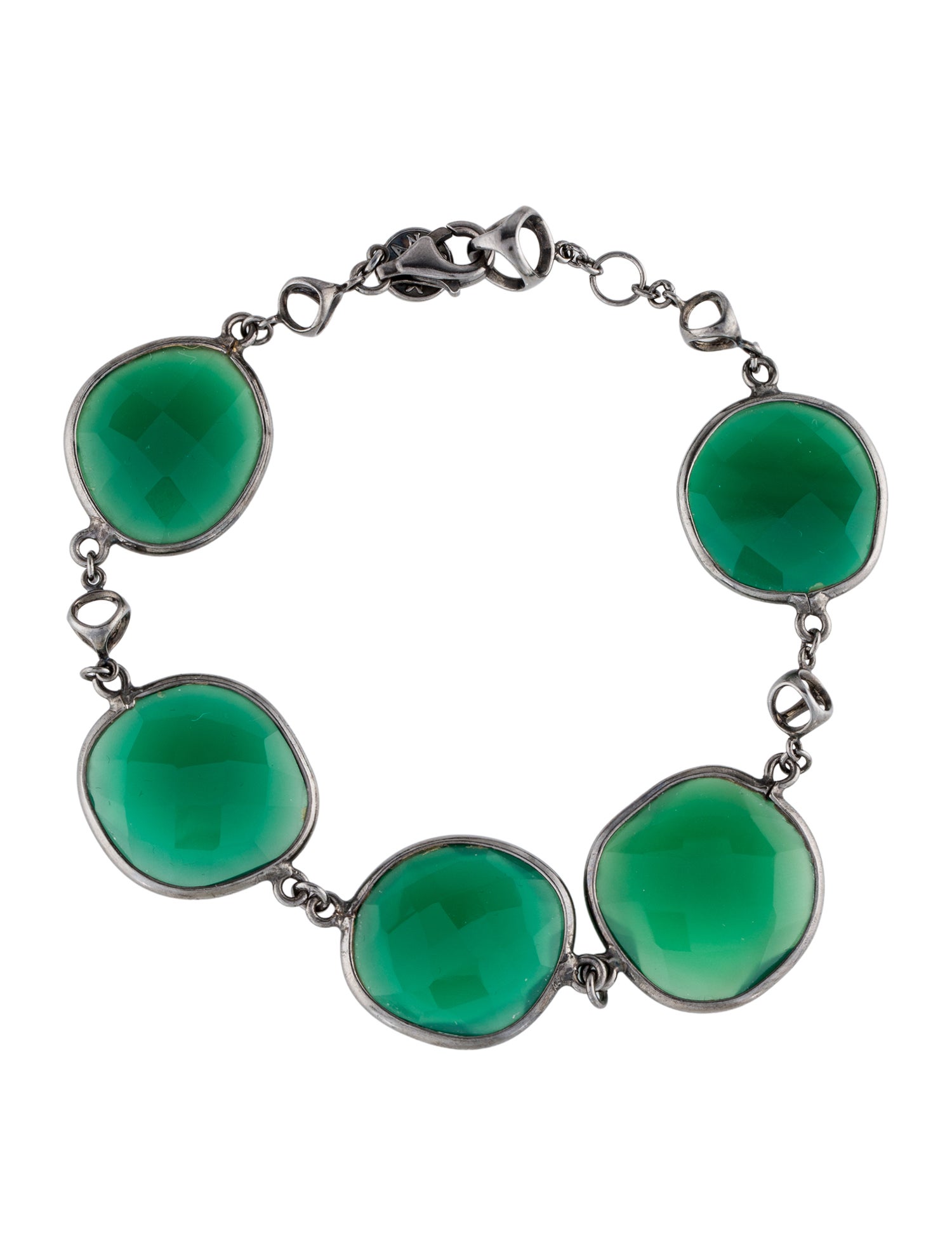 Di Modolo Dyed Chalcedony Lolita Station Bracelet