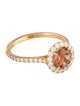 Donna Vock 18K Tourmaline & Diamond Cocktail Ring