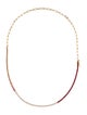 Donna Vock 14K Ruby & Diamond Chain Necklace