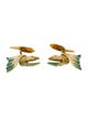 Donna Vock 18K Ruby & Diamond Duck Cufflinks