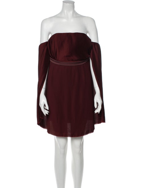 Dion Lee Strapless Mini Dress