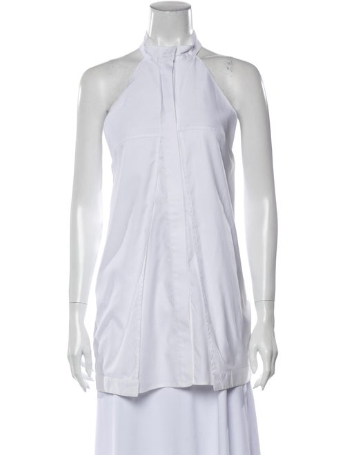 Dion Lee Halterneck Sleeveless Tunic White